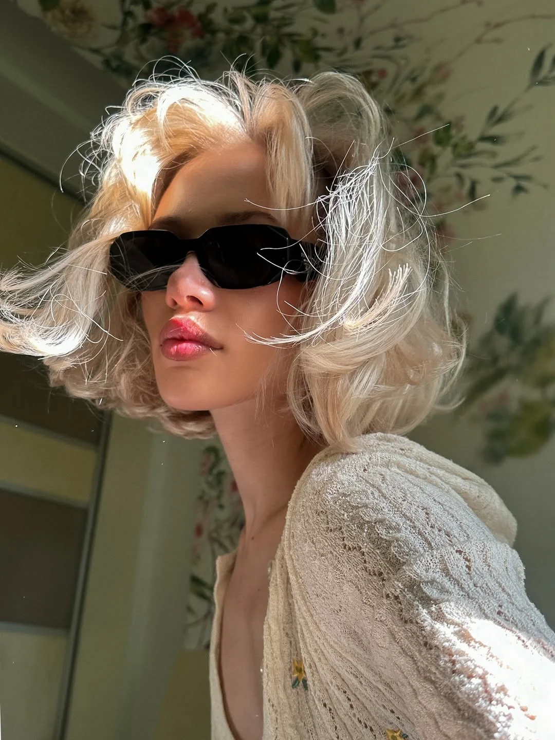 beachy summer blonde hair color 2026 Soft Retro Blonde Bob With Airy Volume
