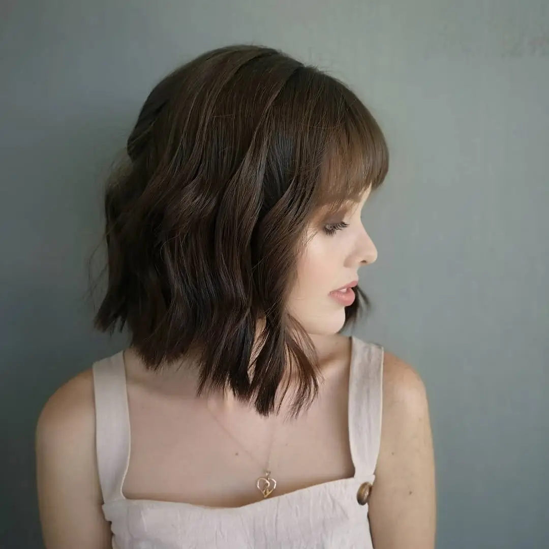 21 choppy summer bob haircut 2026 Soft Rounded Blonde Bob With Subtle Structure