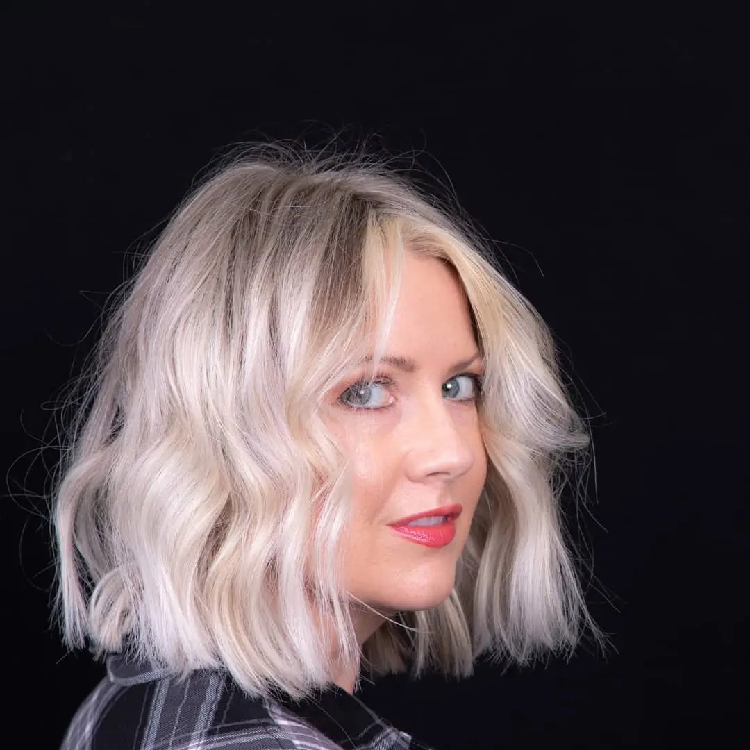 21 choppy summer bob haircut 2026 Choppy Copper Bob With Full Fringe Texture
