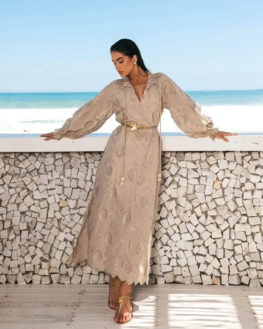 21 cute boho summer outfits 2026 Neutral Maxi Dresses That Feel Effortlessly Elevated