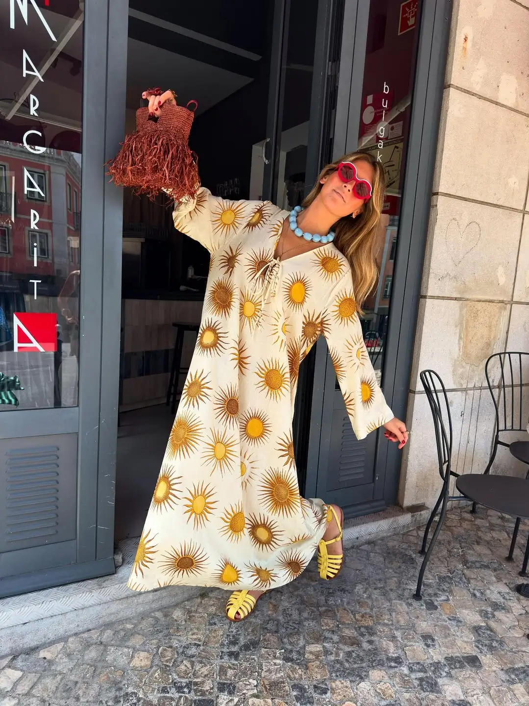 25 cute every day summer outfits 2026 Sun-Soaked Italian Maxi Dress Energy