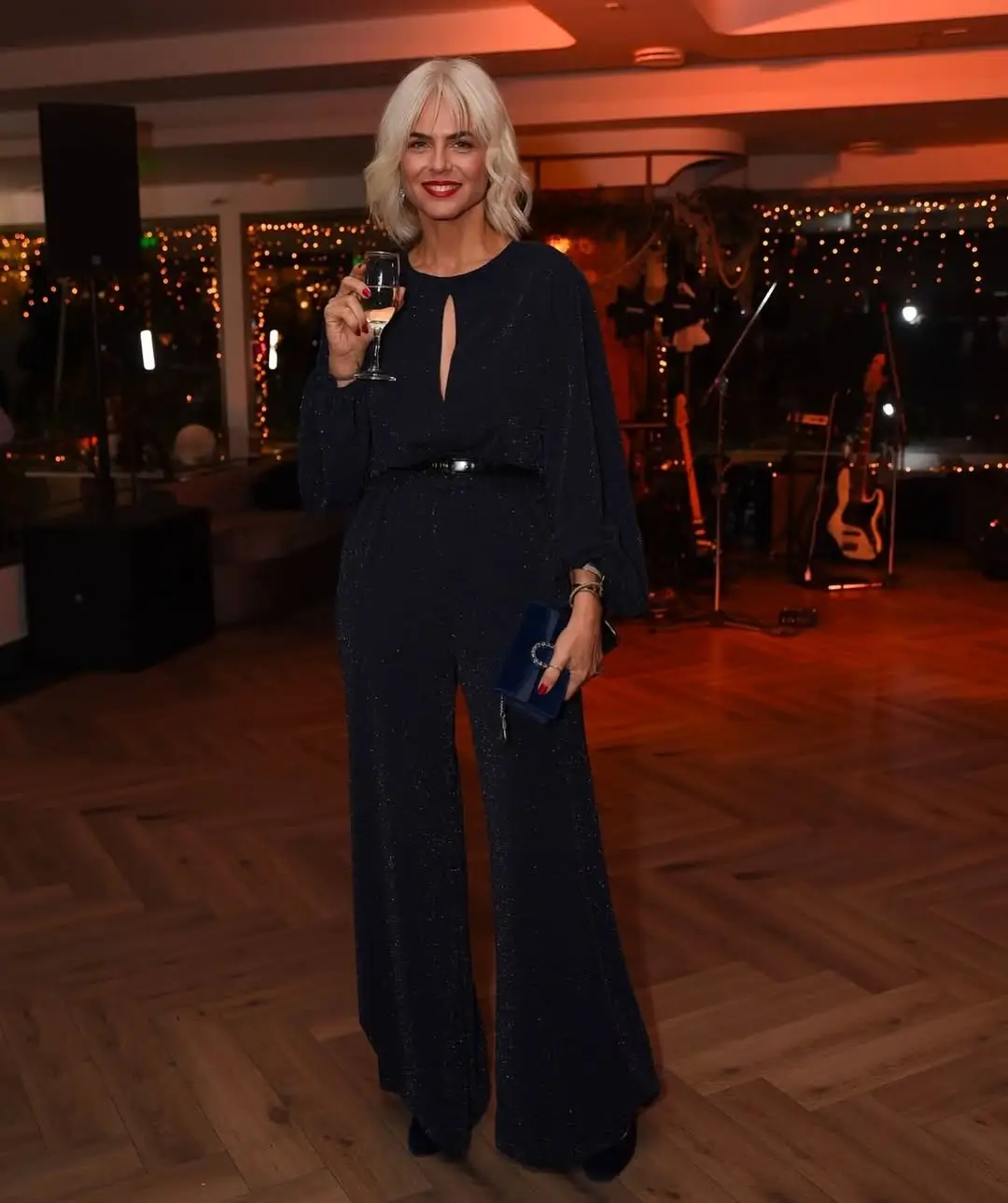 23 dressy summer jumpsuit outfits 2026 Elegant Dark Glamour With a Subtle Sparkle