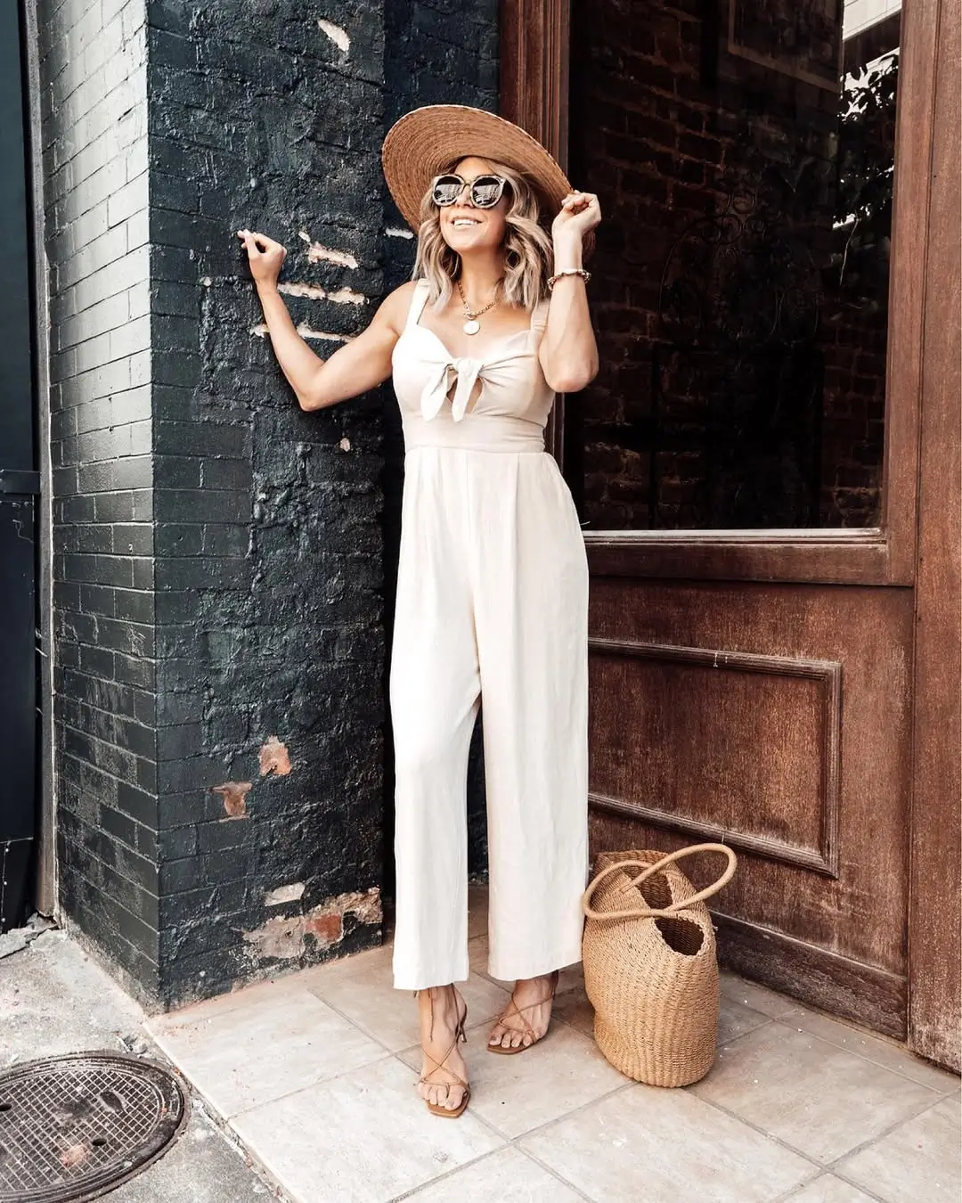 23 dressy summer jumpsuit outfits 2026 Minimal Linen Energy With A Coastal Twist