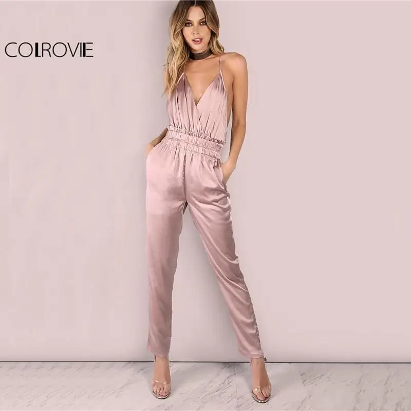 23 dressy summer jumpsuit outfits 2026 Satin Slip Energy With a Modern Twist