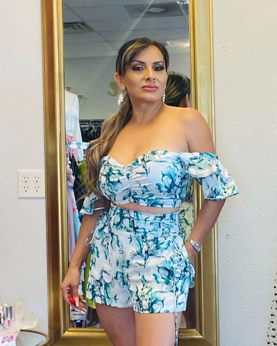 2026 hot weather summer outfits Floral Energy with a Confident Fit