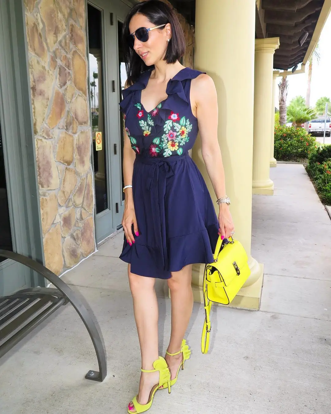 2026 hot weather summer outfits Structured Femininity with Bold Accents