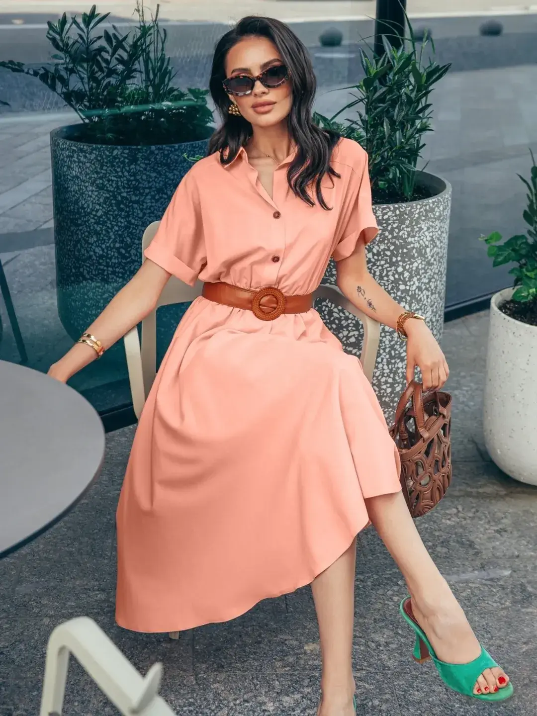 2026 hot weather summer outfits Soft Femininity with a Modern Shape