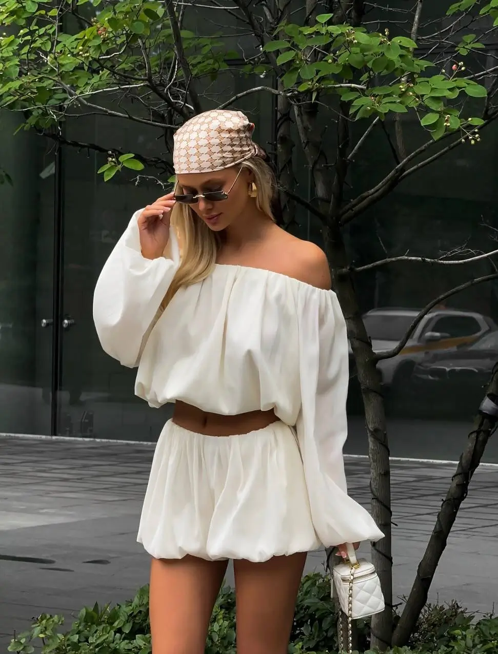 2026 hot weather summer outfits Romantic Volume with a Street Edge