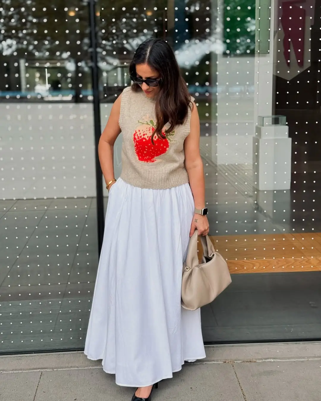 maxi skirt outfits summer 2026 Soft Grey Maxi With Playful Casual Layering