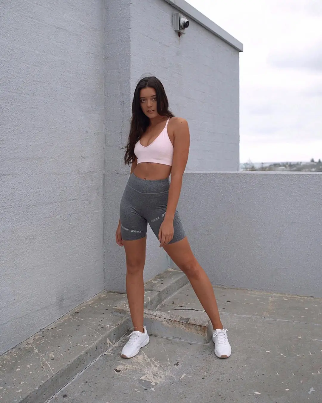 summer activewear 2026 Classic Sport Bra and Biker Shorts Combo That Always Works