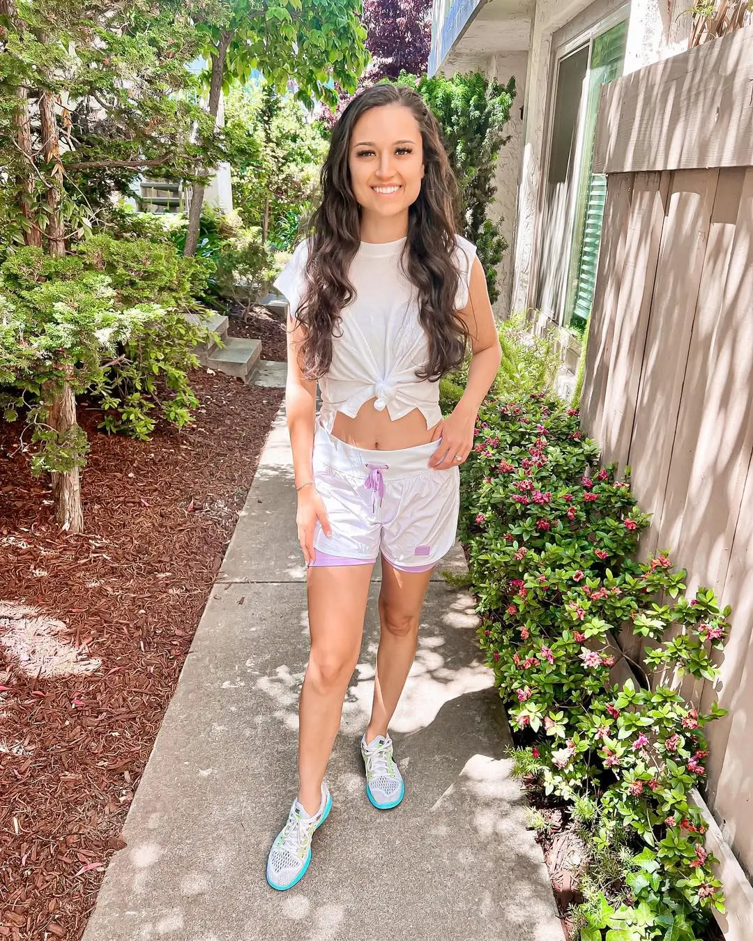 summer activewear 2026 Lightweight Walk Ready Look With a Playful Twist