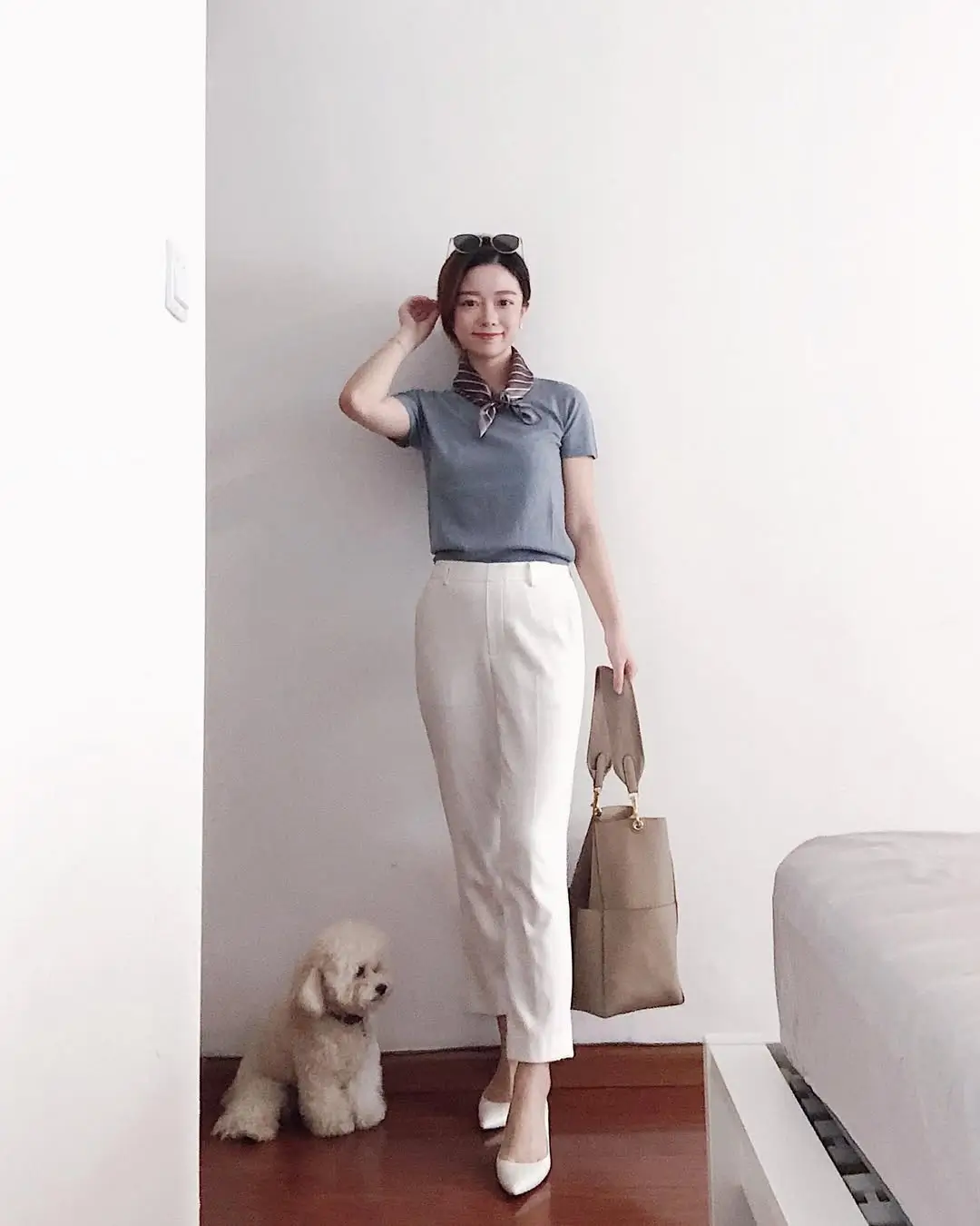 25 summer business casual outfit 2026 minimal classic with subtle Parisian inspired polish