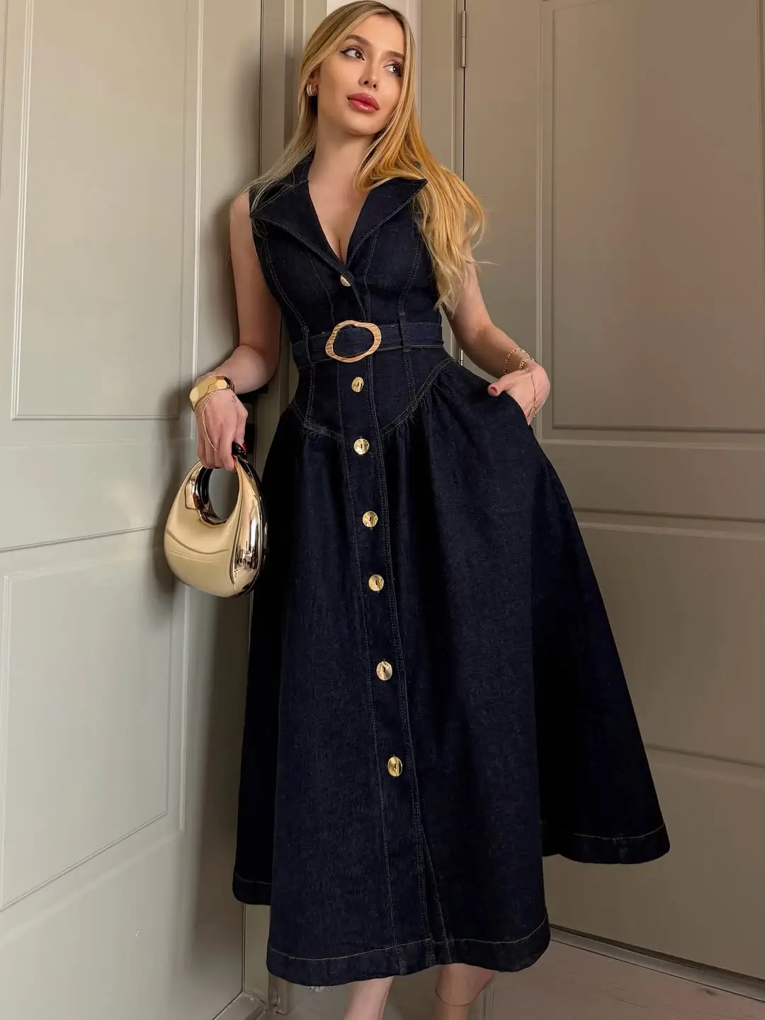 summer clothes essentials 2026 Structured Denim with Feminine Precision