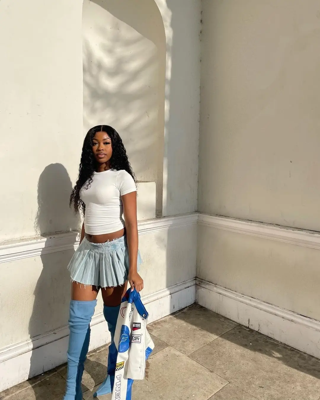 summer clothes essentials 2026 Pleated Mini Skirt with a Sporty Edge