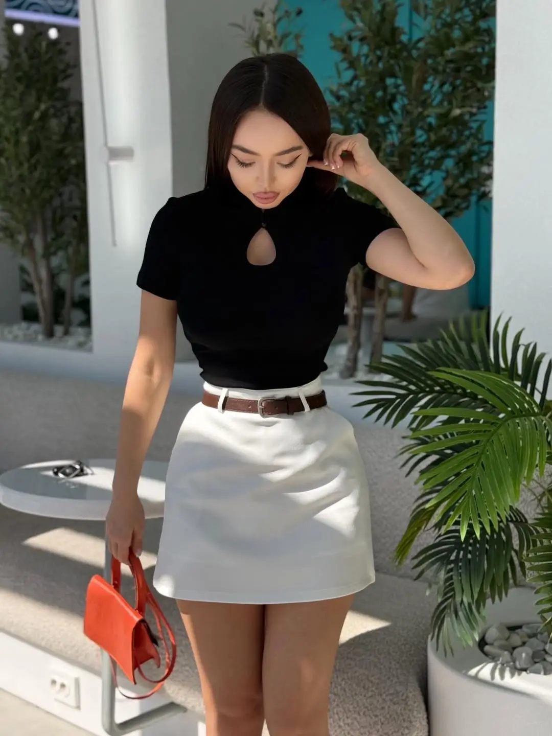summer clothes essentials 2026 Sharp Contrast Styling That Always Works