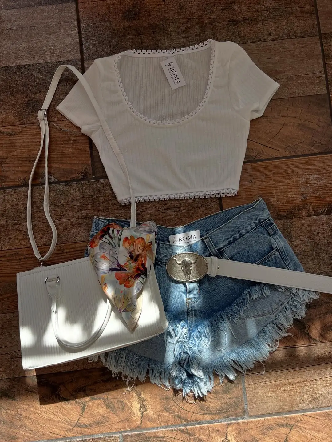 22 summer denim shorts 2026 Soft Romantic Details With a Western Twist