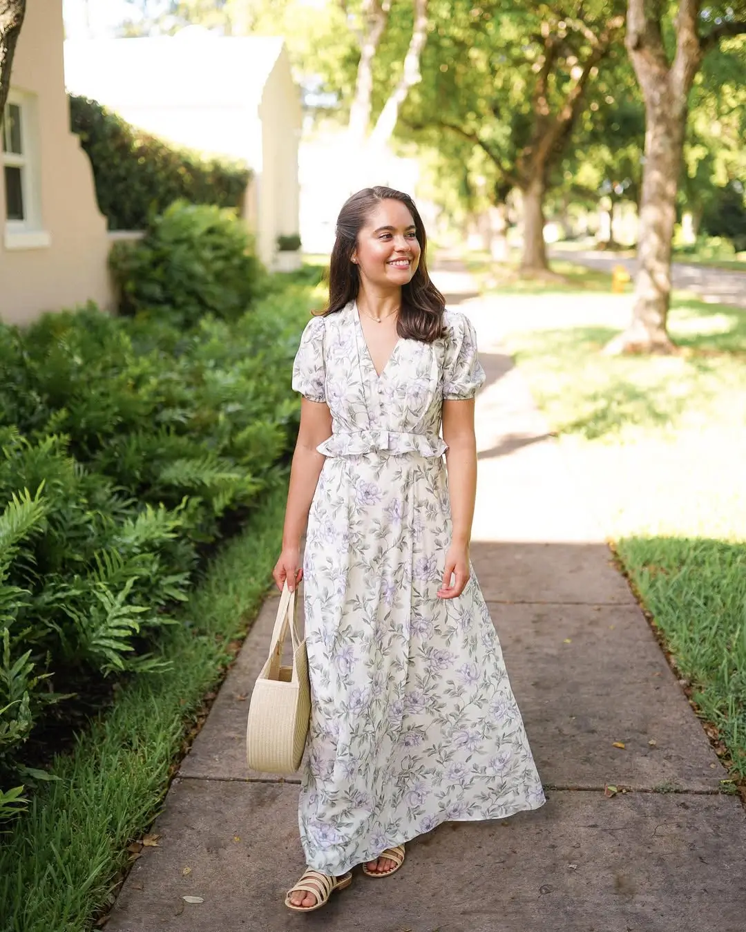 summer flowy maxi dresses 2026 Light Floral Wrap That Feels Like Everyday Ease