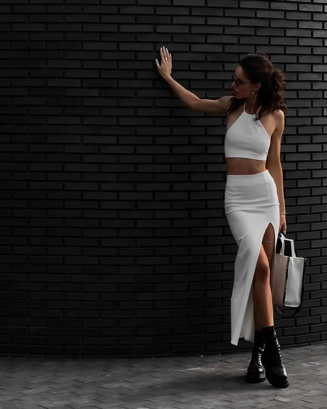 25 summer sleeveless tops 2026 All White Sculptural Elegance with a Modern Edge