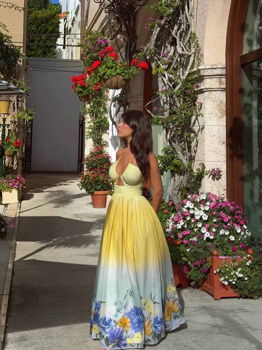 25 summer sundresses 2026 Sunset Gradient Maxi with Bold Summer Energy