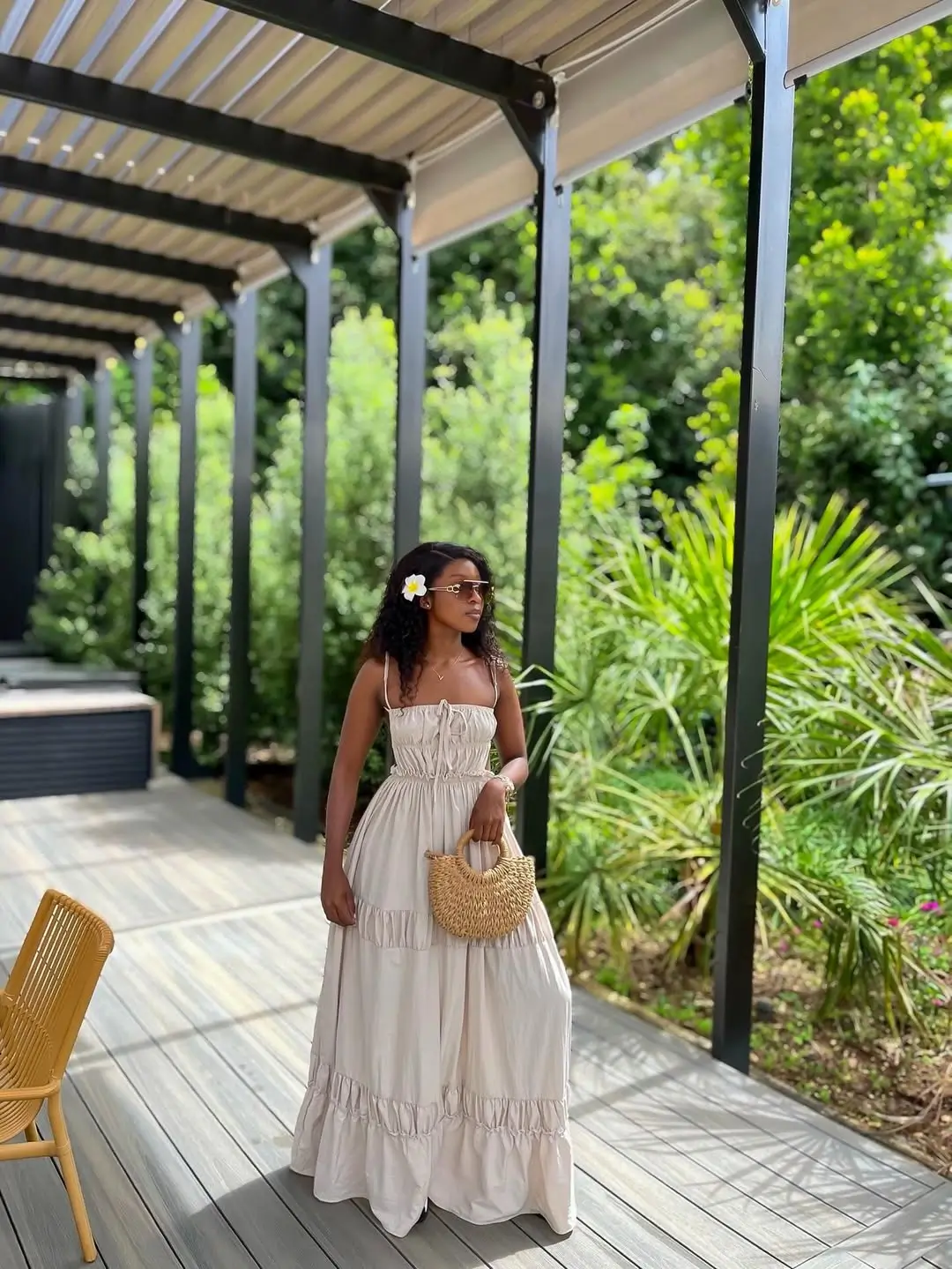 25 summer sundresses 2026 Neutral Flowy Maxi with Soft Minimalism