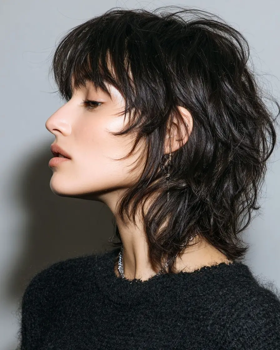 textured summer shag haircut 2026 Choppy Short Shag With Effortless Texture