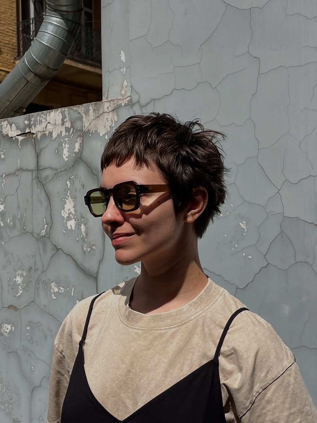 textured summer short haircuts 2026 Messy Textured Crop With Street Edge