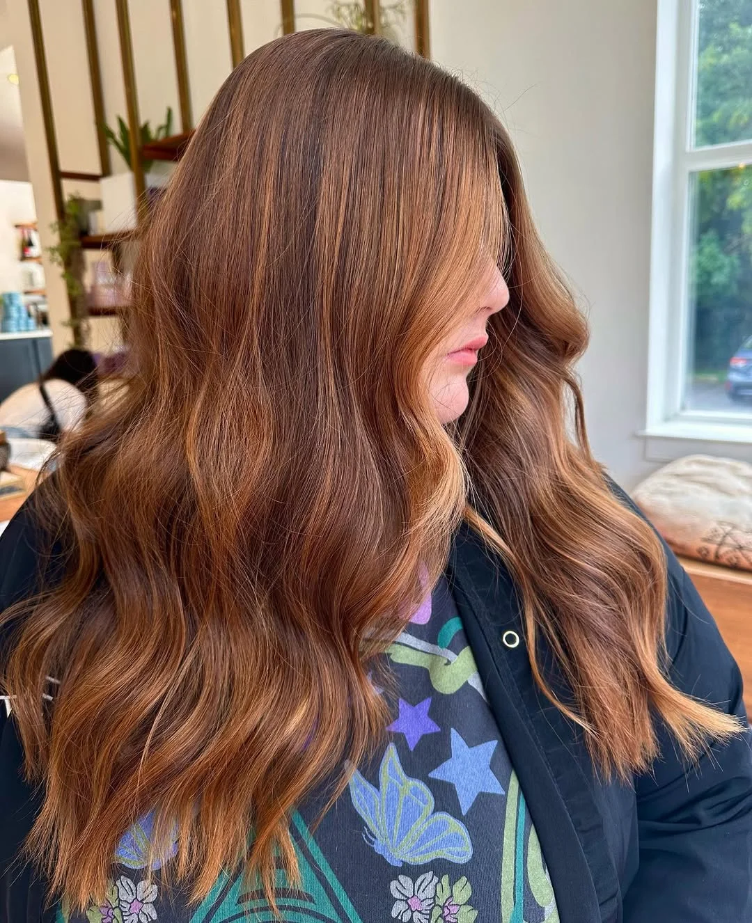 bold summer cowgirl copper hair color 2026 soft bronde blonde framing