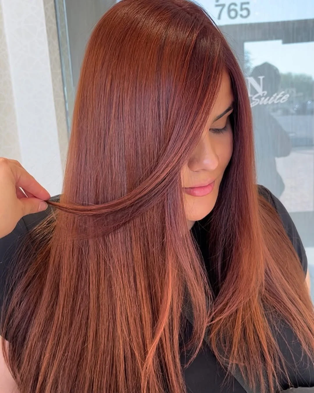 bold summer cowgirl copper hair color 2026 silky rose layered flow