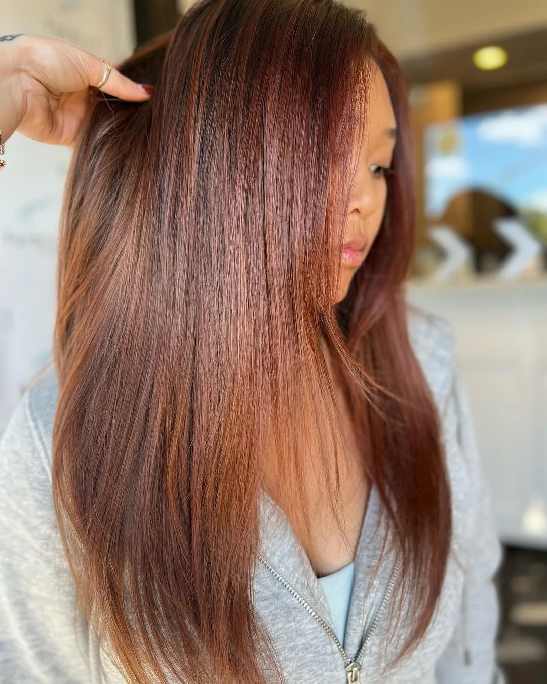 bold summer cowgirl copper hair color 2026 warm brunette subtle depth