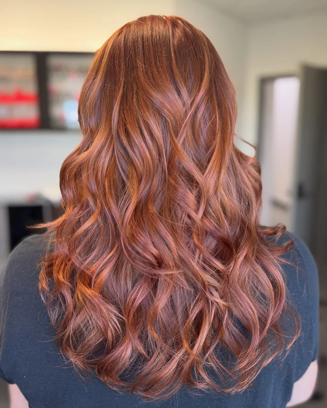 bold summer cowgirl copper hair color 2026 multi tonal luminous waves