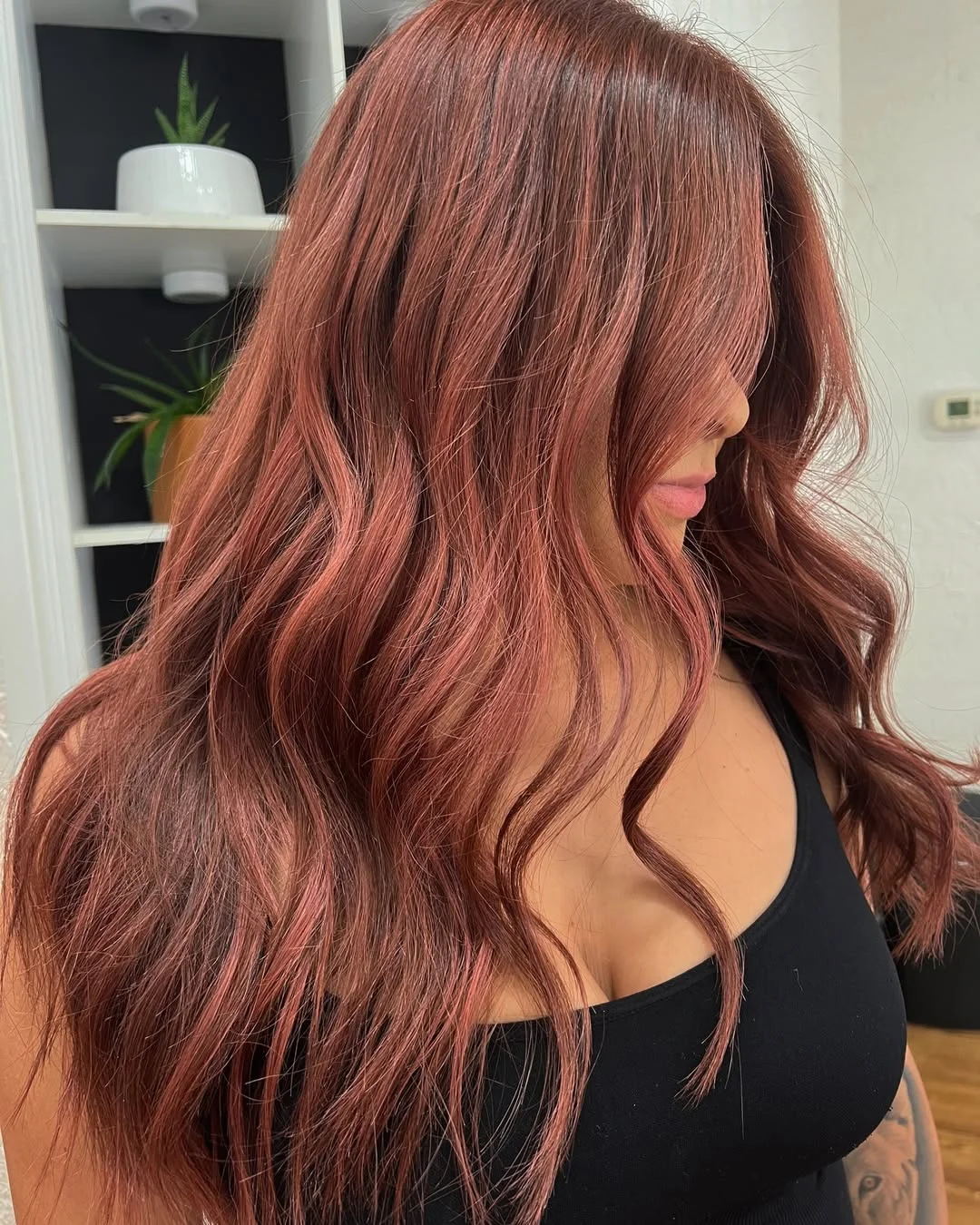 bold summer cowgirl copper hair color 2026 multi dimensional blonde balayage