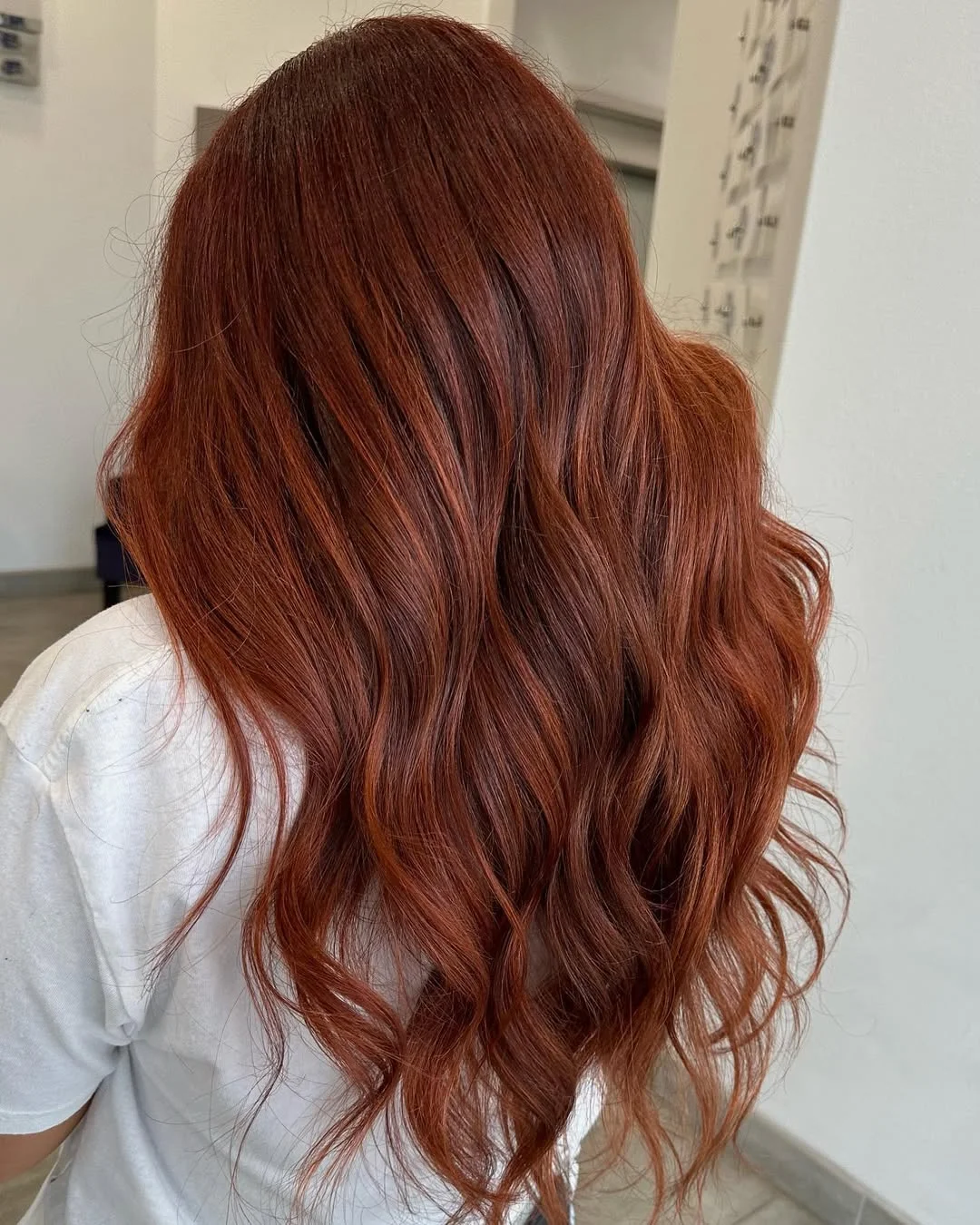 bold summer cowgirl copper hair color 2026 dark western texture
