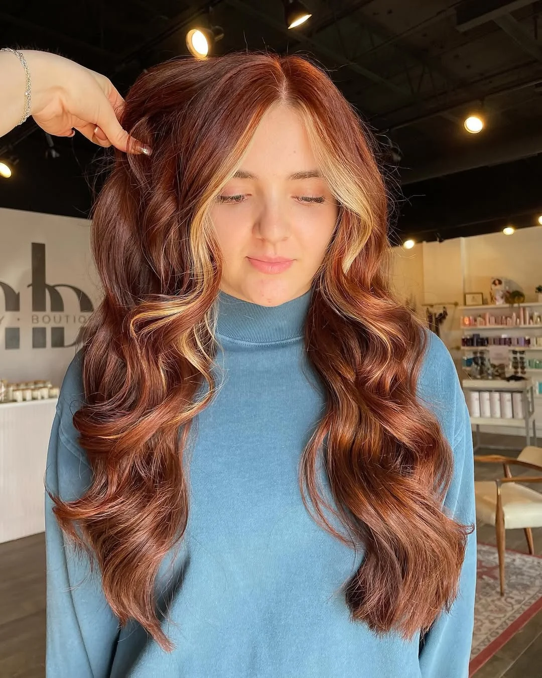 bold summer cowgirl copper hair color 2026 western blonde framing