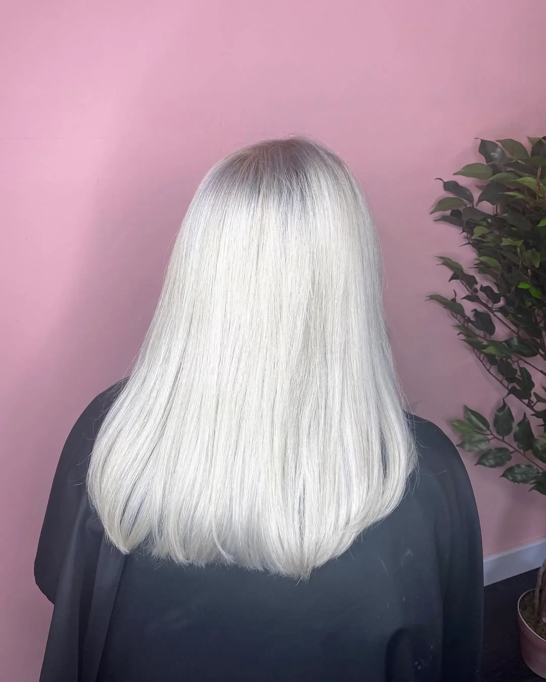 cool summer ash blonde hair color 2026 Ultra Cool White Ash Blonde With Glass Hair Shine