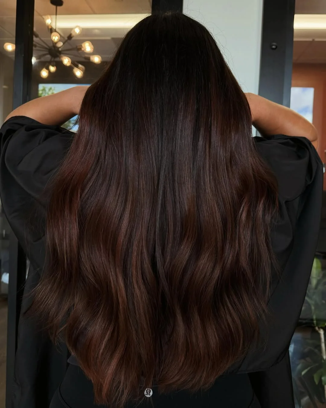deep summer auburn hair color 2026 Dark Espresso Auburn With Hidden Mahogany Tones