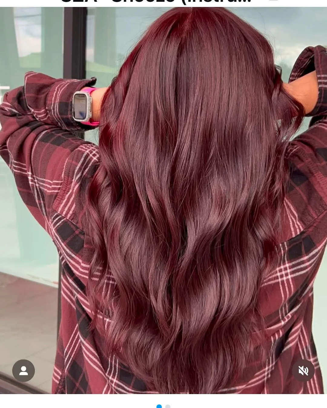 deep summer velvet burgundy hair color 2026 Cherry Cola Lengths With Deep Velvet Movement