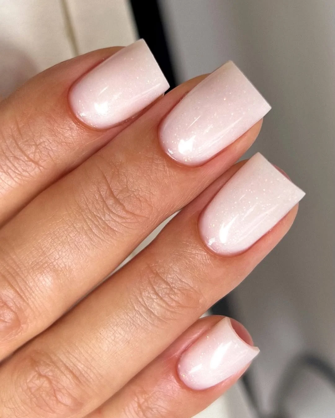 25 light summer nails 2026 Milky White Glow Nails for the Cleanest Summer Finish