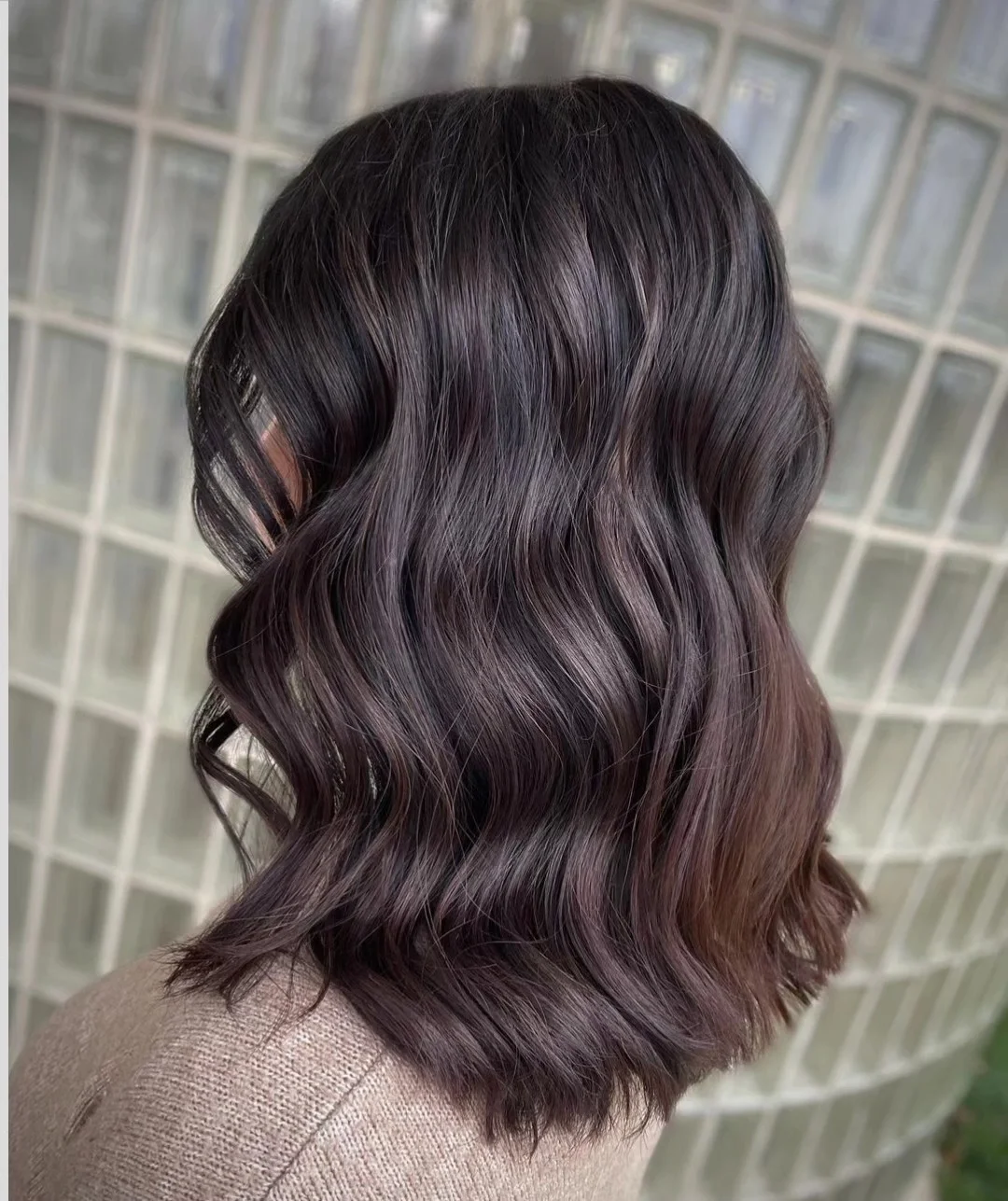 25 rich summer brunette hair color 2026 Cool Mocha Brunette Bob With Dimensional Shine