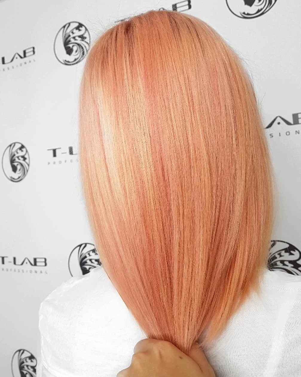 soft summer apricot blonde hair color 2026 Peachy Apricot Silk with Light Strawberry Veil