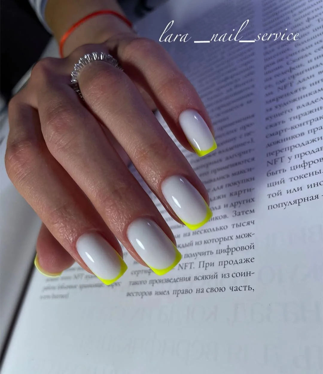 summer french tip nails 2026 Neon Yellow French Tips For A Bright Summer Refresh