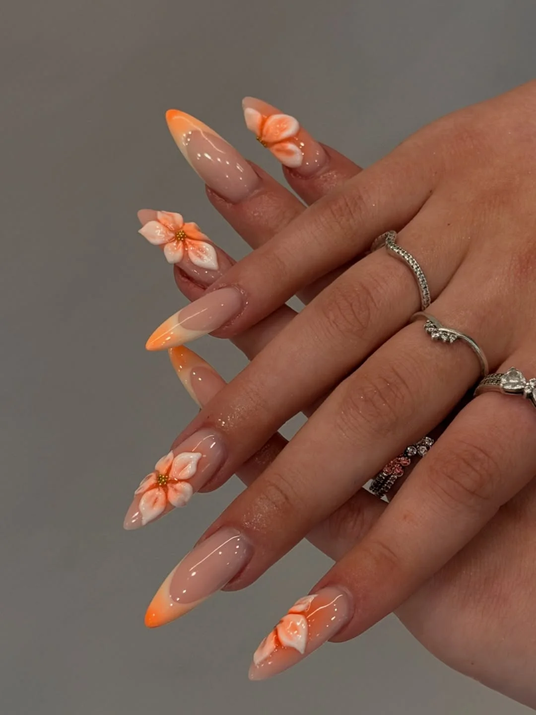23 Summer nail art ideas 2026 Peach Blossom French Tips That Feel Soft And Expensive