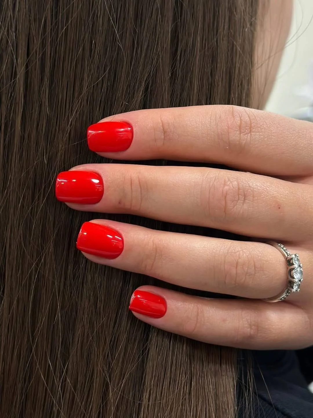 23 summer nails one color 2026 Classic Bright Red That Never Misses
