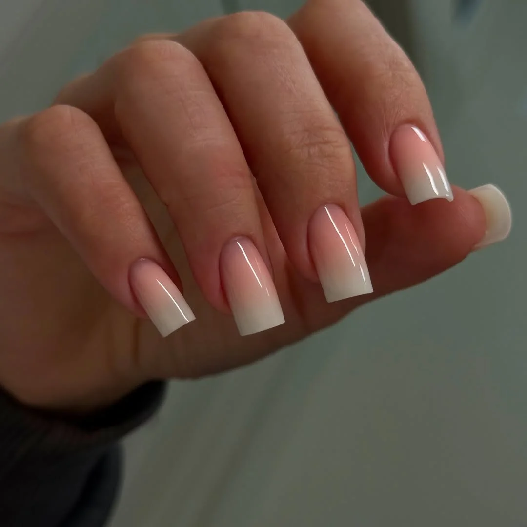 22 summer ombre nails 2026 soft french ombre for minimalist summer days