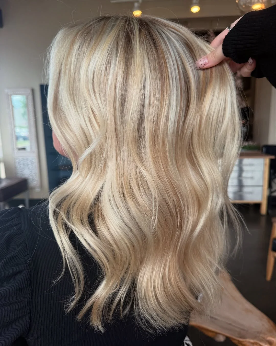 23 warm summer honey blonde hair color 2026 Vanilla Cream Blonde With Blended Dimension