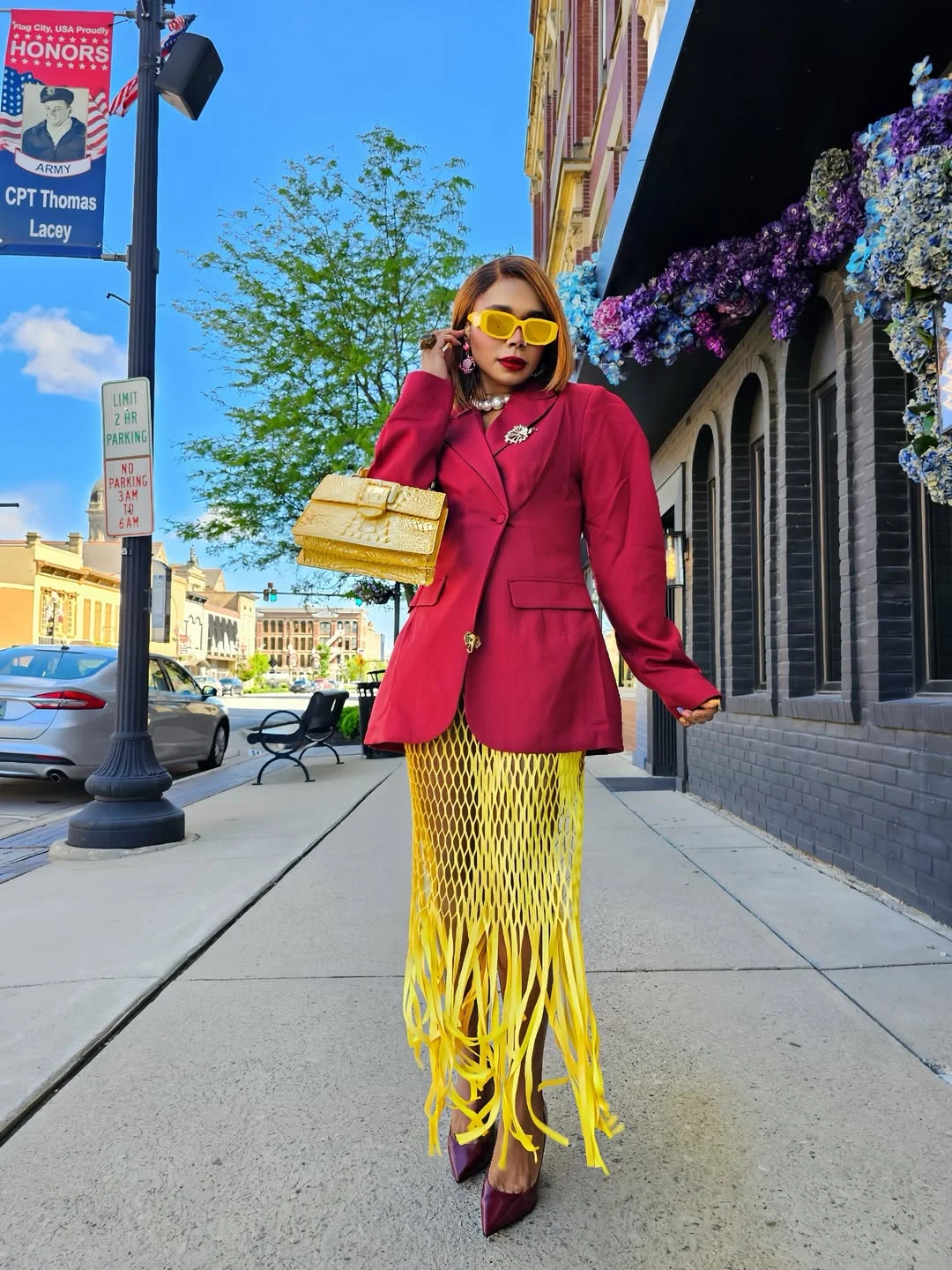 21 cute fall blazer outfits 2026 Bold Red Blazer Styling With High-Fashion Confidence
