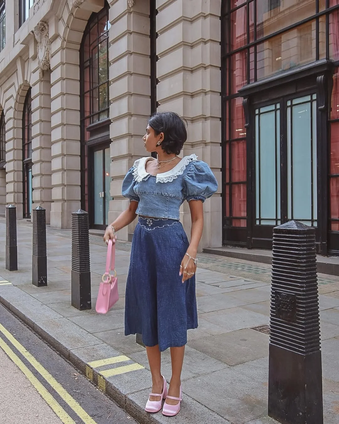 20 Early summer outfits 2026 Romantic Denim with Vintage Inspired Details