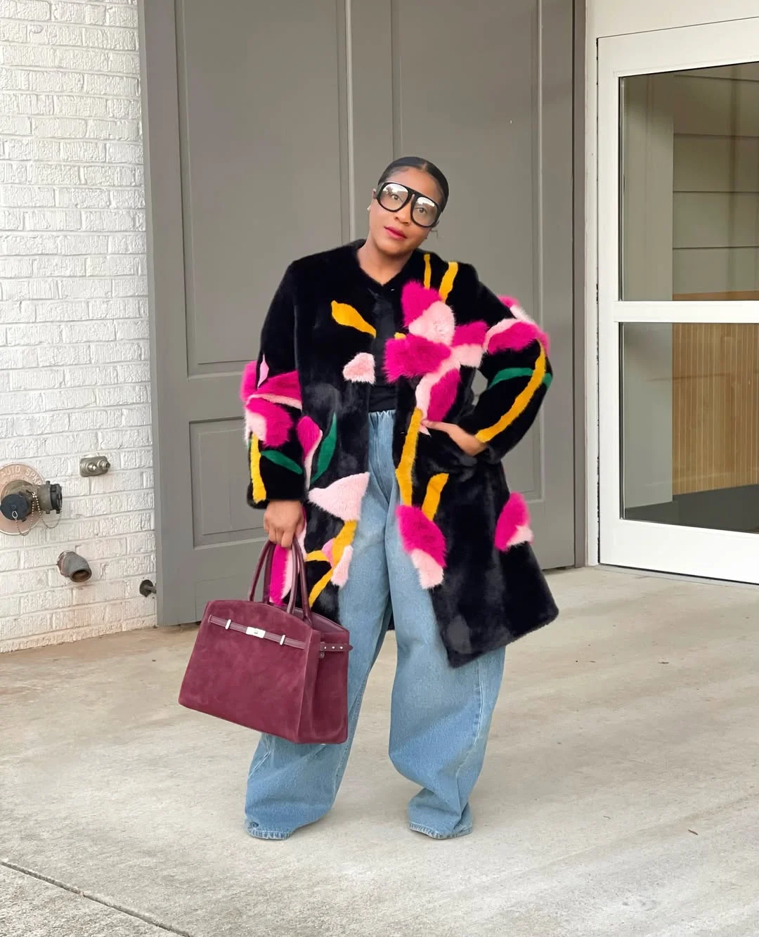 19 fall fashion trends for women 2026 Bold Faux Fur and Artistic Color Play