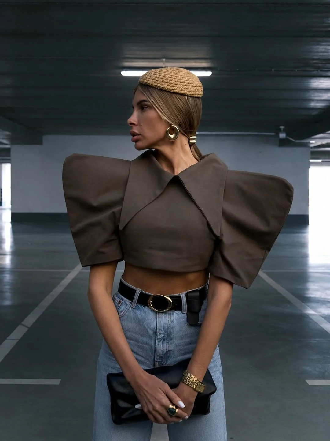 19 fall fashion trends for women 2026 Statement Shoulders Meet Everyday Denim