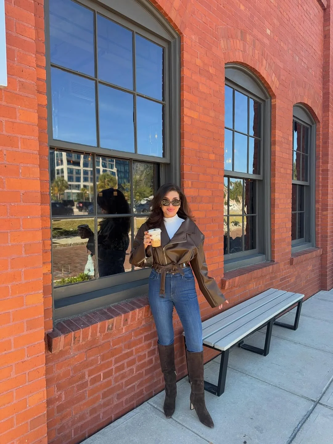 19 fall fashion trends for women 2026 Chocolate Leather Jackets and Elevated Basics