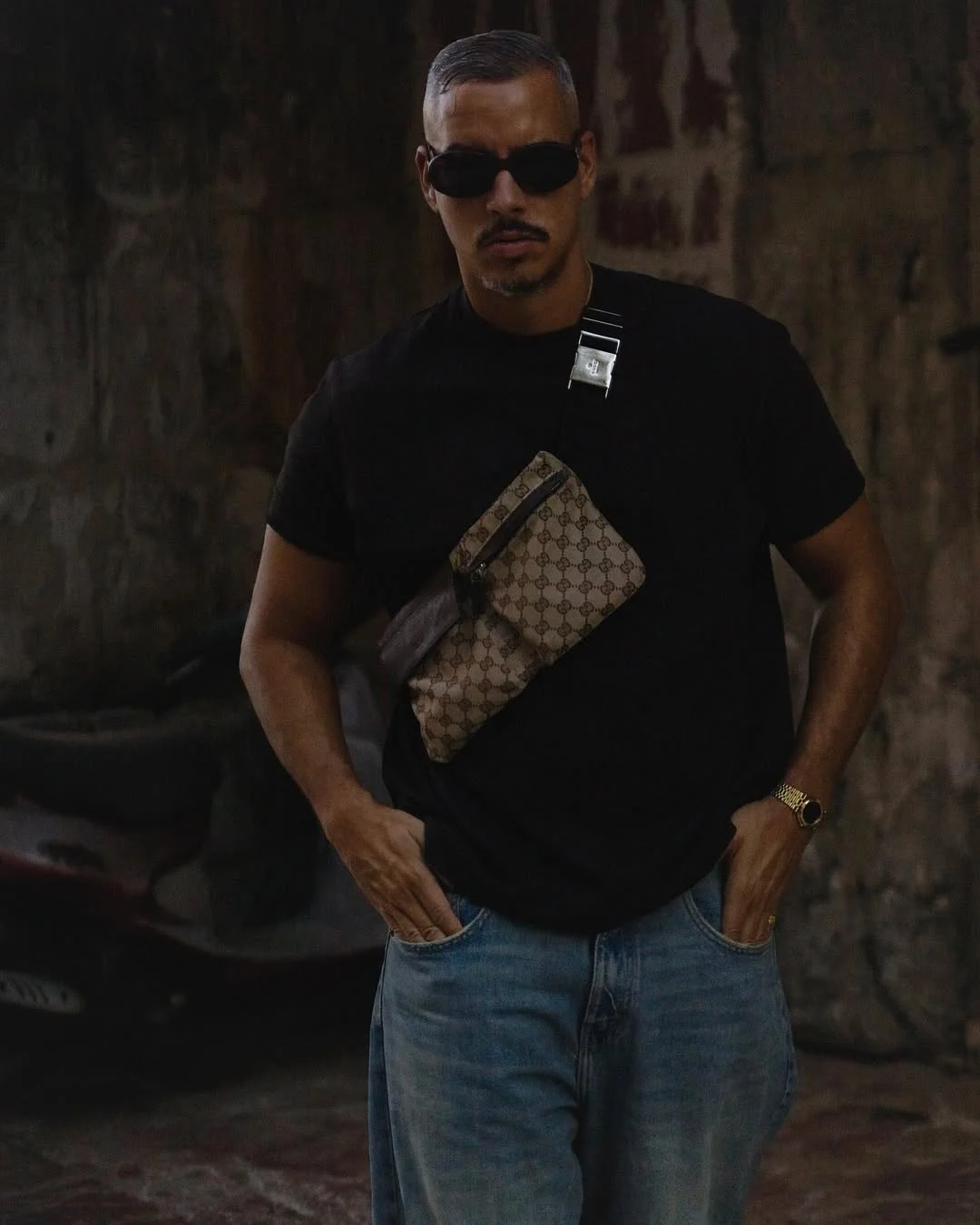 22 Fall outfits ideas for men 2026 Dark Monochrome Streetwear With Luxury Details